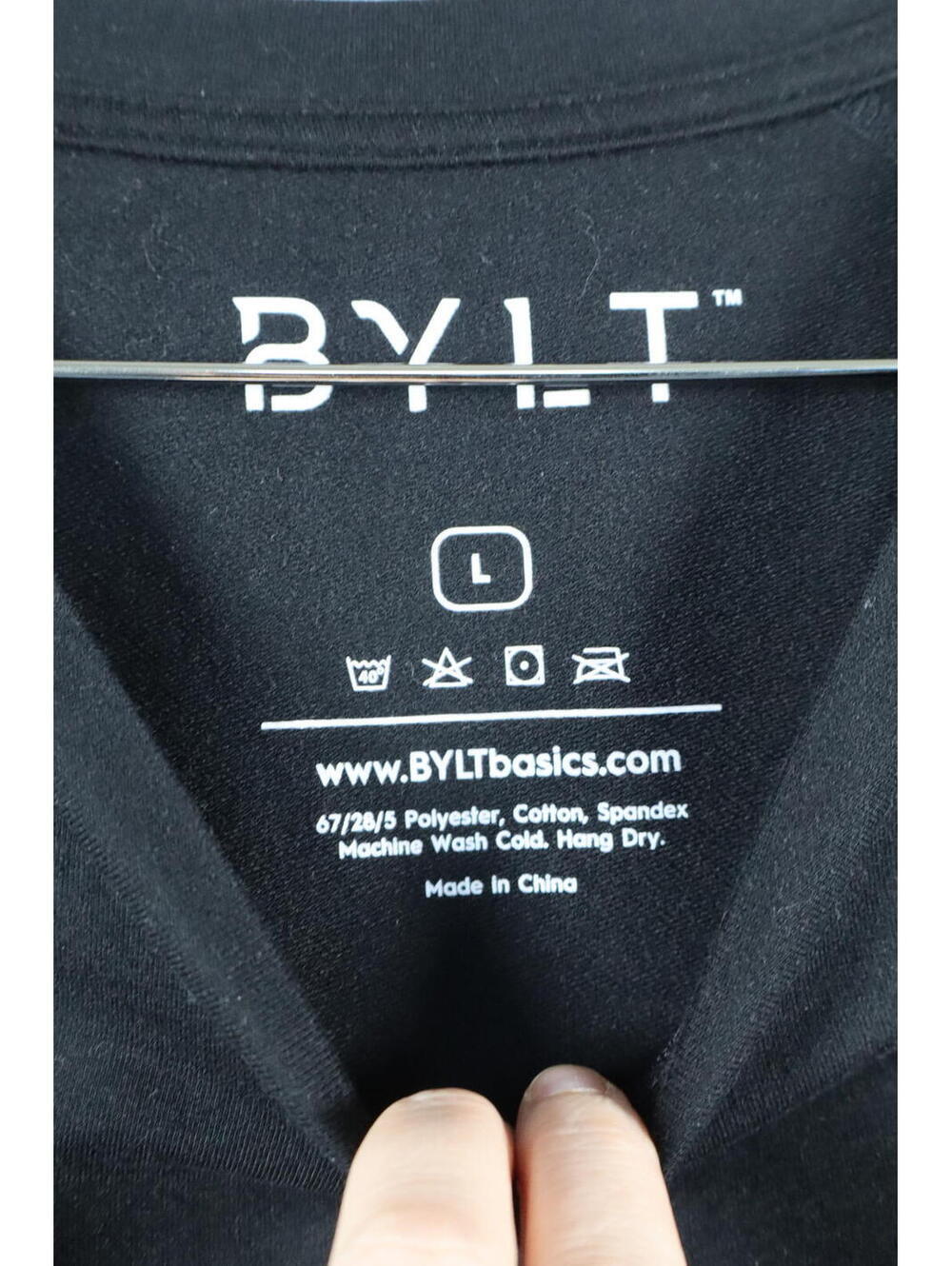 BYLT‎ Premium Basics Drop-Cut V-Neck size Large - Picture 5 of 7